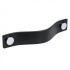 Handle Loop - 128mm - Black Leather/Chrome Black leather handle with chrome details from Beslag Design