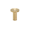 Cabinet Knob Sture - 18mm - Brushed Untreated Brass