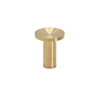 Cabinet Knob Sture - 18mm - Brushed Untreated Brass in the group Cabinet Knobs / Color/Material / Brass at Beslag Online (339371-11)