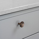 Cabinet Knob Sture - 28mm - Burnished Brass