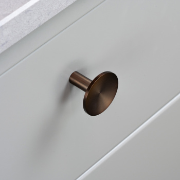 Cabinet Knob Sture - 28mm - Burnished Brass