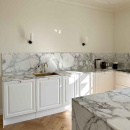 Cabinet Knob Dalby - Polished Untreated Brass