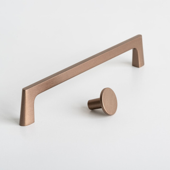 Cabinet Knob Lund - 25mm - Brushed Bronze