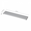Ventilation Grille - 598x125 - Aluminum