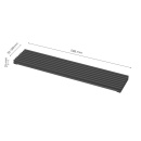Ventilation Grille - 598x125 - Matte Black