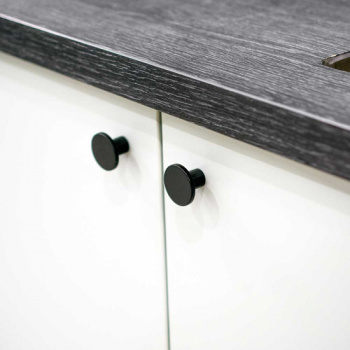 Cabinet Knob Como - Matte Black