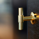 Cabinet Knob T Uniform - Brass 