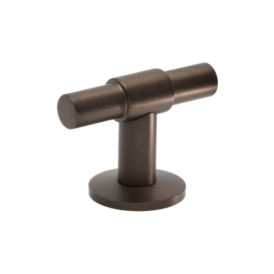 Cabinet Knob T Uniform - Burnished Brass in the group Cabinet Knobs / Show all cabinet knobs / T-Knobs at Beslag Online (343299-11)