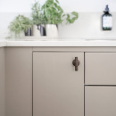 Cabinet Knob T Uniform - Burnished Brass