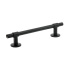 Handle Uniform - 128mm - Matte Black Handle Uniform - 128mm - Matte Black