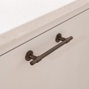 Handle Uniform - 128mm - Burnished Brass