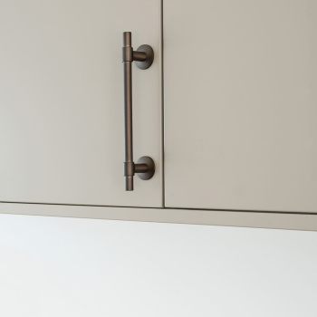 Handle Uniform - 128mm - Burnished Brass
