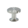 Cabinet Knob Uno - Brushed Stainless
