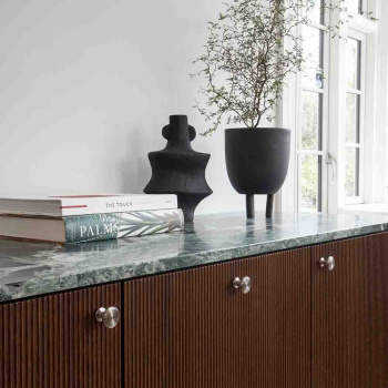 Cabinet Knob Uno - Brushed Stainless