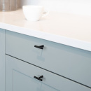 Cabinet Knob T Spira - Matte Black