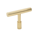 Cabinet Knob T Spira - Polished Brass