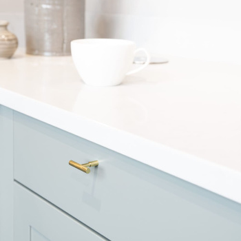 Cabinet Knob T Spira - Polished Brass