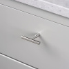 Cabinet Knob T Spira - Nickel plated