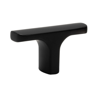 Cabinet Knob T Ethel - Matte Black in the group Cabinet Knobs / Show all cabinet knobs / T-Knobs at Beslag Online (343380-11)