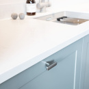 Cabinet Knob T Ethel - Stainless Steel Look