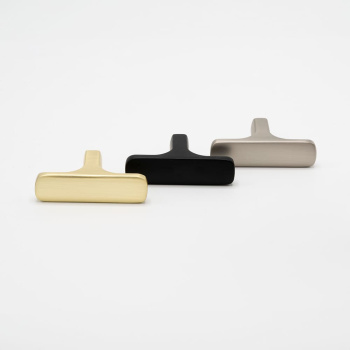 Cabinet Knob T Ethel - Stainless Steel Look