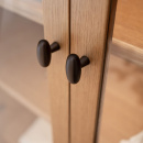 Cabinet Knob T Oliver - Burnished Brass
