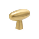 Cabinet Knob T Oliver -  Brushed Brass