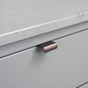 Profile Handle Lip - Burnished Brass