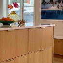 Edge Pull Handle Lip - Polished Brass