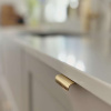 Profile Handle Lip - Polished Brass