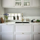 Edge Pull Handle Lip - Polished Brass