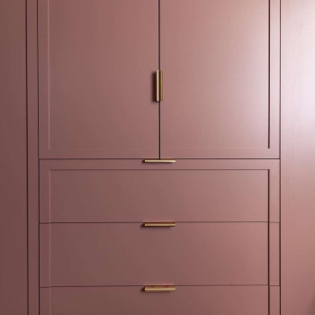 Edge Pull Handle Lip - Polished Brass