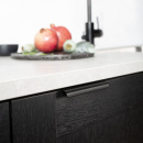 Edge Pull Handle Lip - 40mm - Polished Copper