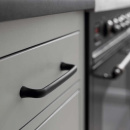 Handle Provence - 160mm - Cast Iron Black