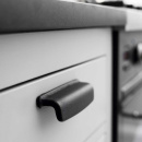 Handle Art - 96mm - Cast Iron Black