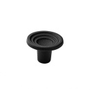 Cabinet Knob Fleur - Cast Iron Black