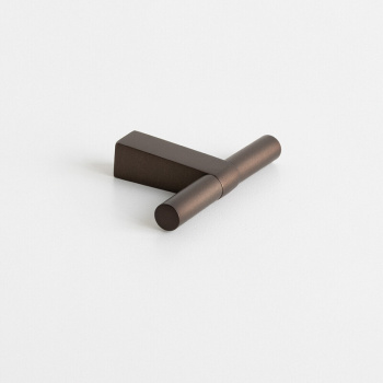 Cabinet Knob T Petit - Burnished Brass