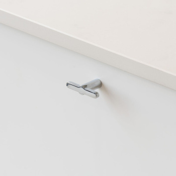 Cabinet Knob T Flow - Polished Chrome