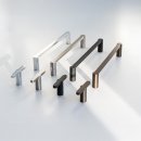 Cabinet Knob T Flow - Brushed Nickel