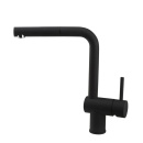 Kitchen Mixer Tap Venedig - Pull-Out Spout - Matte Black