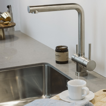 Kitchen Mixer Tap Milano - Stainless Steel