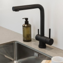 Kitchen Mixer Tap Milano - Silgranit Black