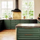 Cabinet Knob Manor Round - Antique Brass