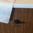 Cabinet Knob T Manor - Antique Brass