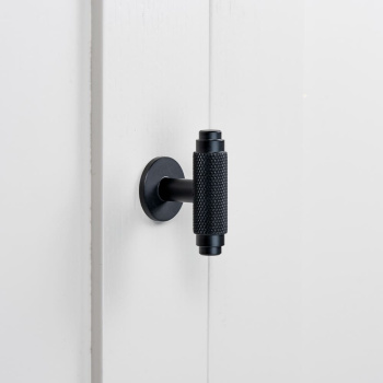 Cabinet Knob T Riff - Matte Black