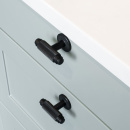 Cabinet Knob T Riff - Matte Black
