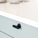 Cabinet Knob T Riff - Matte Black