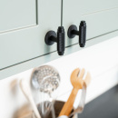 Cabinet Knob T Riff - Matte Black