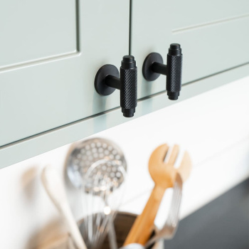 Cabinet Knob T Riff - Matte Black