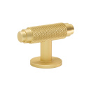 Cabinet Knob T Riff - Matte Brass